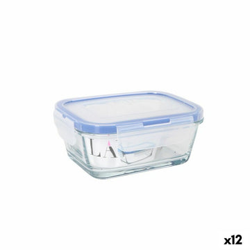 Lunchbox hermetisch LAV Grau Durchsichtig 0,4 l (12 Stück)