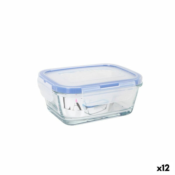 Lunchbox hermetisch LAV Grau Durchsichtig 0,4 l (12 Stück)