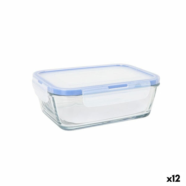 Lunchbox hermetisch LAV Grau Durchsichtig 0,8 L (12 Stück)