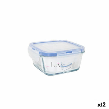 Lunchbox hermetisch LAV Blau Durchsichtig 375 ml (12 Stück)