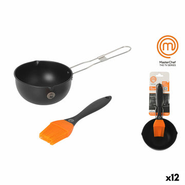 Grillwerkzeug-Set MasterChef 11,5 X 6 cm Pinsel (12 Stück)