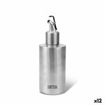 Ölfläschchen Quttin Silberfarben Edelstahl 250 ml (12 Stück)