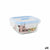 Lunchbox hermetisch Quttin Boho Durchsichtig 0,3 L (12 Stück)