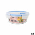 Lunchbox hermetisch Quttin Boho Durchsichtig 650 ml (6 Stück)