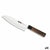 Küchenmesser Quttin SANTOKU Takamura Braun Silberfarben 17 cm (12 Stück)