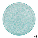 Flacher Teller Samaritaine türkis Ø 27 cm (6 Stück)