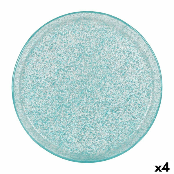 Flacher Teller Samaritaine türkis Ø 27 cm (6 Stück)