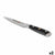 Küchenmesser Quttin Damaskus Schwarz Silberfarben 12 cm (2 Stück)