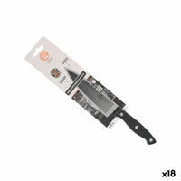 Küchenmesser MasterChef Chef Schwarz Silberfarben 15 cm (18 Stück)