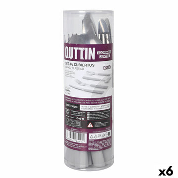 Besteck Quttin DOIO Kunststoff 16 Stücke 17 Stücke (6 Stück)