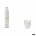 Gläserset Algon Weiß 80 ml 50 Stücke (18 Stück)
