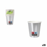 Gläserset Algon Silberfarben 200 ml 10 Stücke (18 Stück)