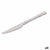 Steakmesser-Set Quttin Madrid Silberfarben Edelstahl 21 x 2 x 0,5 cm 2 Stücke (12 Stück)