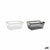 Mehrzweckkorb Confortime Metall 33,2 x 22,6 x 13,5 cm (10 Stück)
