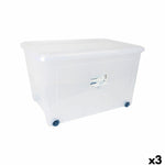 Aufbewahrungsbox mit Rädern Tontarelli 78,2 x 58,2 x 47 cm (3 Stück)