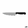 Küchenmesser Quttin Laser Schwarz Silberfarben 28 x 6 x 1,3 cm (28 Stück)