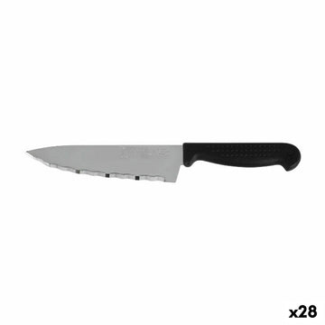 Küchenmesser Quttin Laser Schwarz Silberfarben 28 x 6 x 1,3 cm (28 Stück)