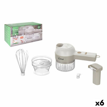 Tragbarer, wiederaufladbarer Mini-Zerkleinerer Kiwi 200 ml (6 Stück)