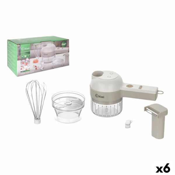 Tragbarer, wiederaufladbarer Mini-Zerkleinerer Kiwi 200 ml (6 Stück)