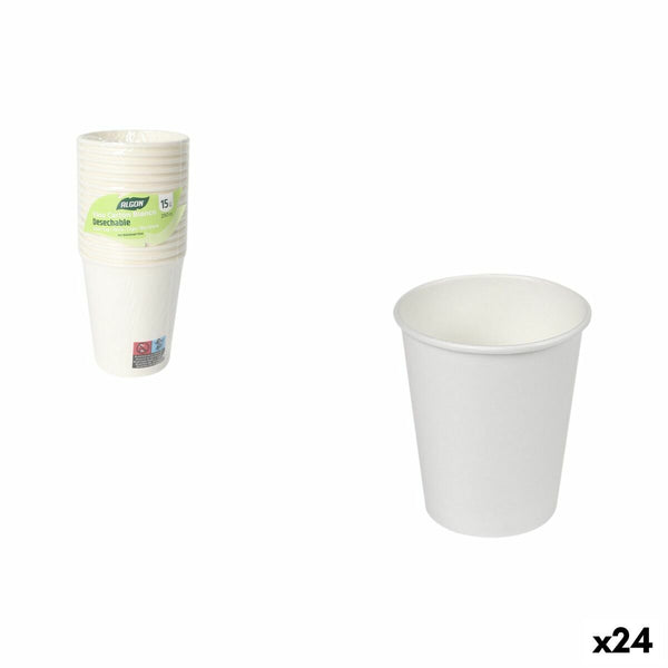 Gläserset Inde Weiß 250 ml 15 Stücke (24 Stück)