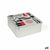 Mehrzweckbox Confortime Make-Up Metall 19,7 x 19,7 x 8 cm (12 Stück)