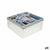Mehrzweckbox Confortime Tailor Metall 19,7 x 19,7 x 8 cm (12 Stück)