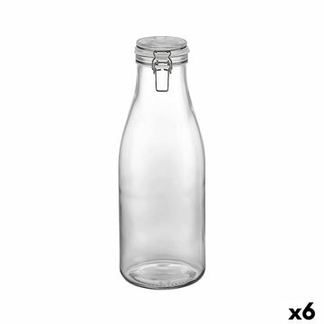 Glas-Flasche La Mediterránea Glas 2 L (6 Stück)