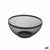 Obstschale Confortime Schwarz Metall 26 x 12,5 cm (12 Stück)