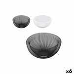 Obstschale Confortime Metall 30 x 30 x 13,5 cm (6 Stück)