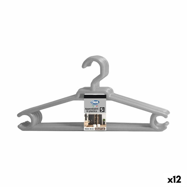 Aufhänger-Set Dem Colores Kunststoff 42 x 20 cm 5 Stücke (12 Stück)