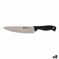 Küchenmesser Quttin Dynamic Schwarz Silberfarben 20 cm (8 Stück)