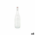 Glas-Flasche La Mediterránea Mecano Glas 1 L (6 Stück)