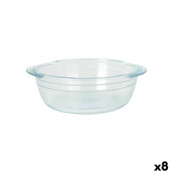 Kochschüssel Quttin Quttin Glas 1 L 20 cm (8 Stück)