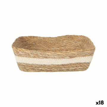 Aufbewahrungsbox Privilege korb rechteckig 20 x 15 x 7 cm (18 Stück)