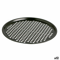 Pizzablech Quid Sweet Grey Schwarz Metall 30 x 0,9 cm (12 Stück)