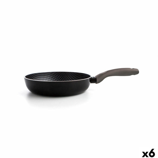 Pfanne Quid Honey Schwarz Metall Ø 24 cm (6 Stück)
