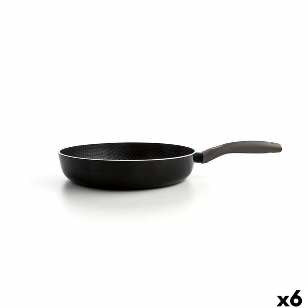 Pfanne Quid Honey Schwarz Metall Ø 28 cm (6 Stück)