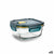 Lunchbox hermetisch Quid Astral Blau Glas 520 ml 13,6 x 13,6 x 7 cm (12 Stück)