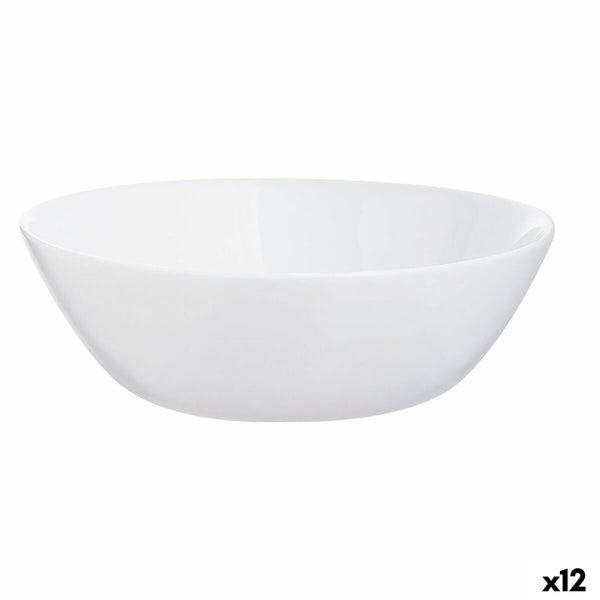 Schüssel für Vorspeisen Luminarc Zelie Weiß Glas (12 Stück)