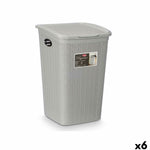 Container-Eimer Stefanplast 30081 Hellgrau Kunststoff 50 L 36 x 54,5 x 38 cm (6 Stück)