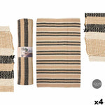 Teppich Gift Decor Weiß Braun Schwarz 120 x 180 cm 61 x 13 x 16 cm (4 Stück)