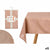 Tischdecke Kinvara NM40215-C6 3 Rosa 140 x 240 cm (12 Stück)
