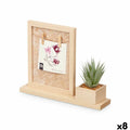Fotorahmen 411096 natürlich Kunststoff Holz MDF (8 Stück)