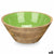 Schale Gift Decor grün 24,3 x 10,5 x 24,3 cm (6 Stück)