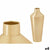 Vase Gift Decor Gold Eisen 16 x 40 x 16 cm 40 x 16 x 40 cm (4 Stück)