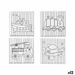 Leinwand Pincello Holz Stoff 12 Stück