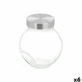 Keksdose Vivalto CW-74-5/TH6 CW-74-5/TH6 Durchsichtig Glas 700 ml 11,5 x 12 x 8 cm (6 Stück)