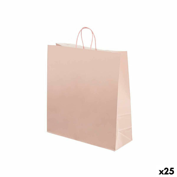 Papiertaschen Pincello Rosa 32 x 50 x 0,2 cm (25 Stück)