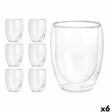 Wasserglas Vivalto Durchsichtig Borosilikatglas 326 ml (6 Stück)
