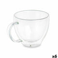 Tasse Kaffee und Tee Vivalto OCT-DG2397 OCT-DG2397 Durchsichtig Borosilikatglas 140 ml (6 Stück)